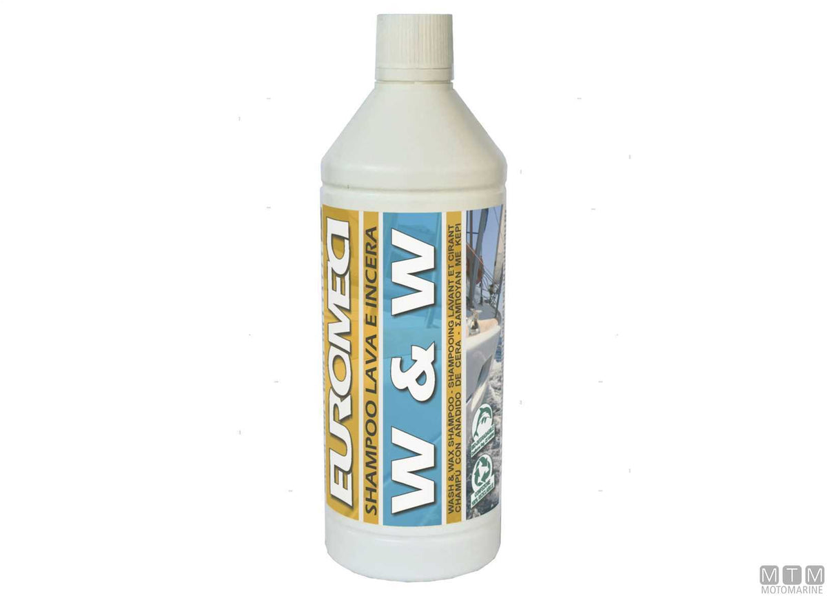 Cleaner and wax Euromeci W&W 5 l - original photo Motomarine Srl