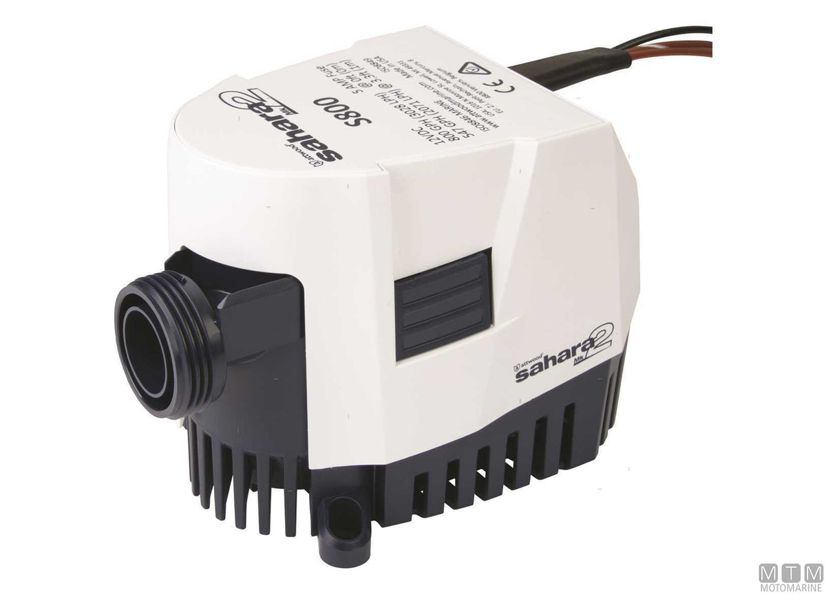 Automatic bilge pump Sahara S750 12 V - original photo Motomarine Srl