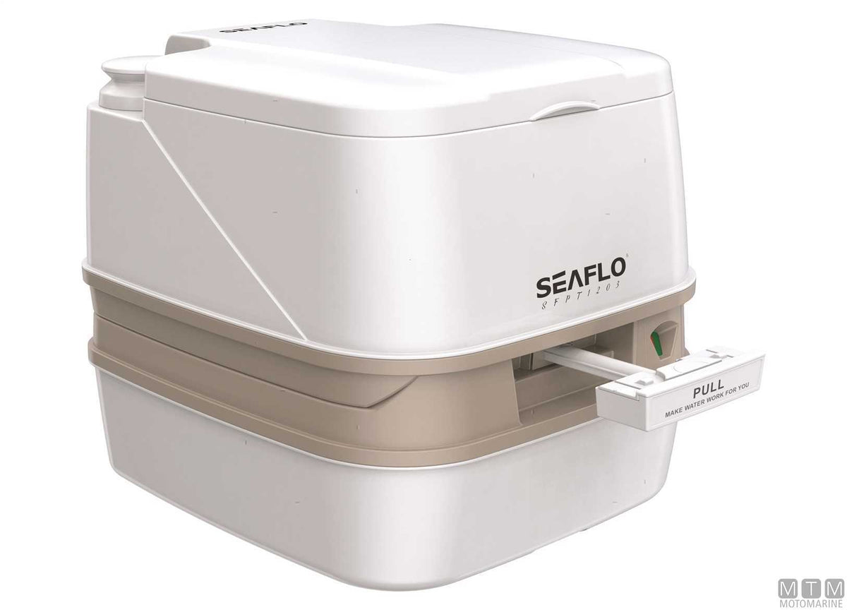 Seaflo Porta Potty 12 L portable toilet - original photo Motomarine Srl