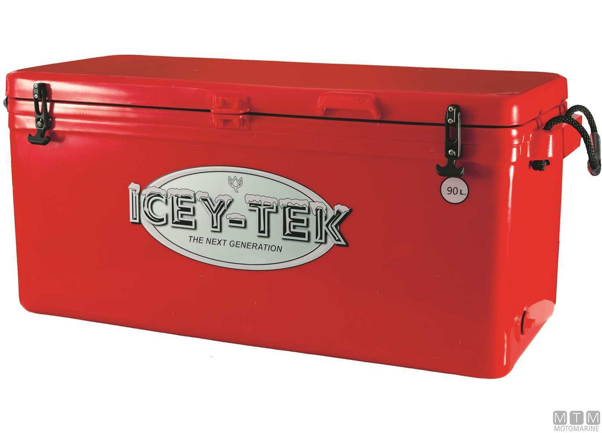 Iceytek 90 L professional icebox, blue - original photo Motomarine Srl
