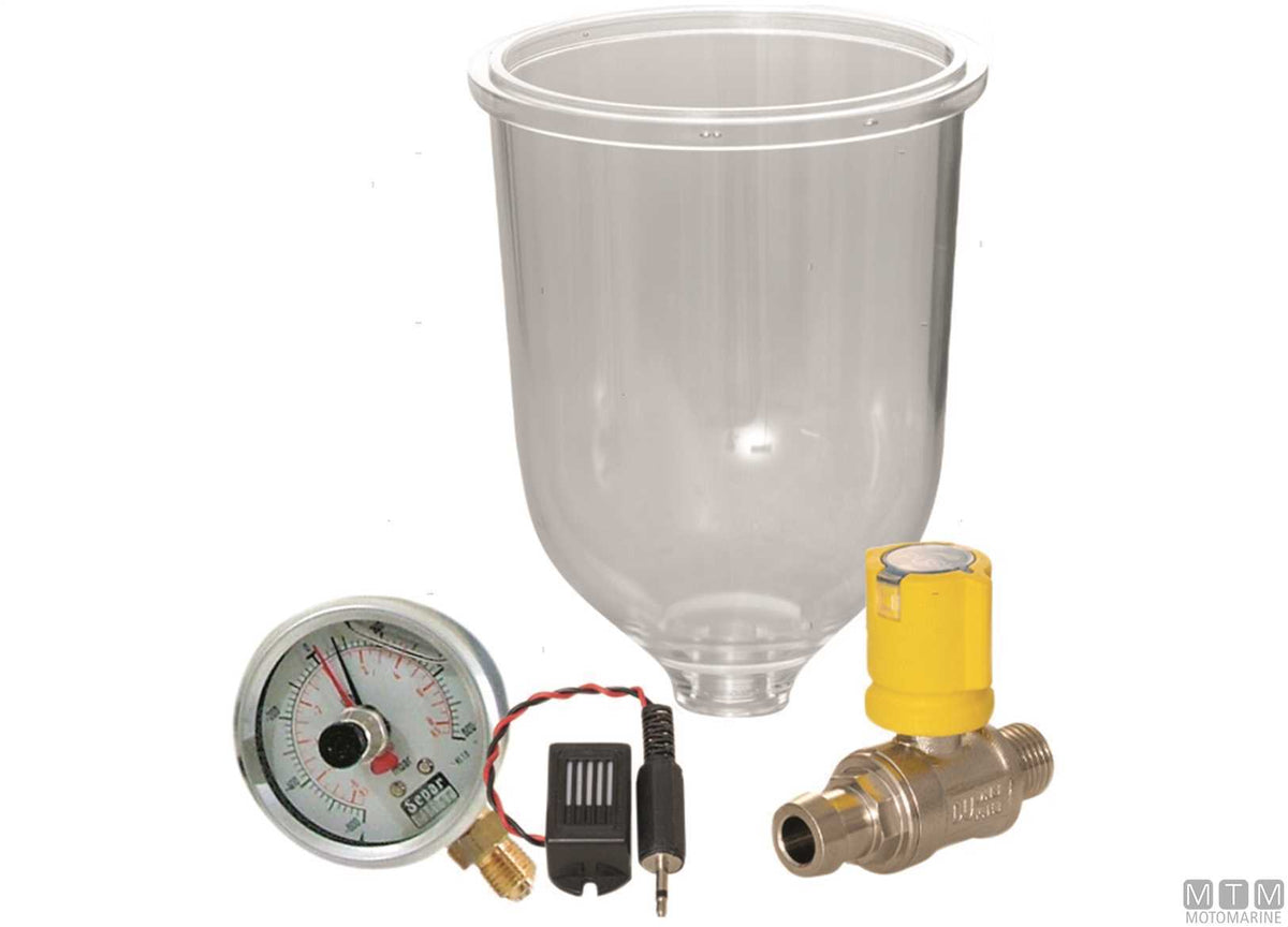 Water alarm Separ filter - original photo Motomarine Srl