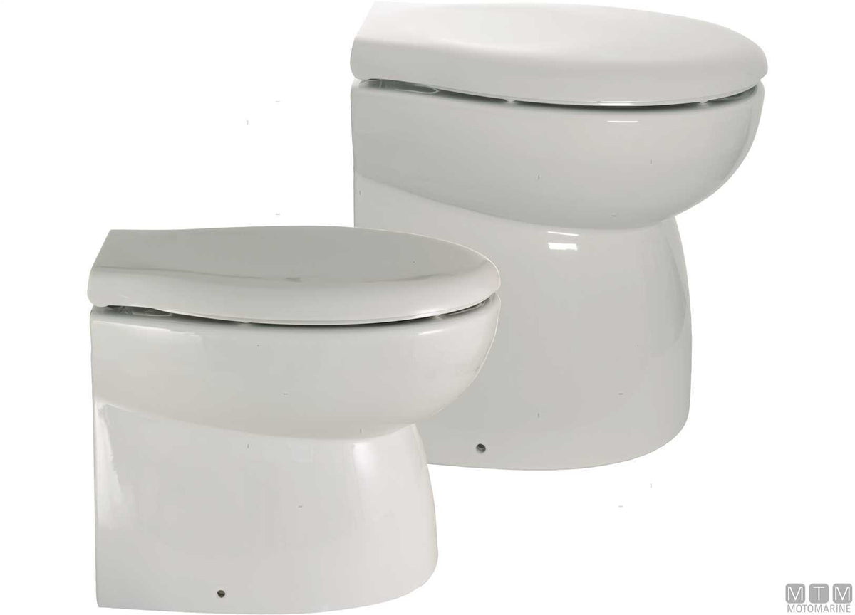 Ocean Luxury Silent Standard electric toilet 24V - original photo Motomarine Srl
