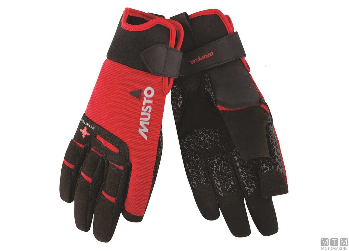 Musto Performance Winter Gloves 169 red XS - original photo Motomarine Srl
