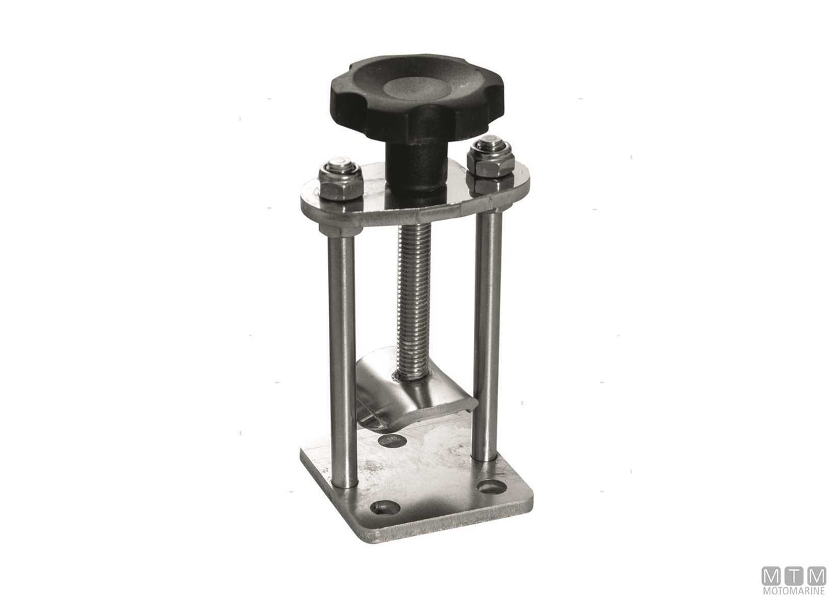 XL tilting chain bow roller 420 mm, stainless steel 316 - original photo Motomarine Srl