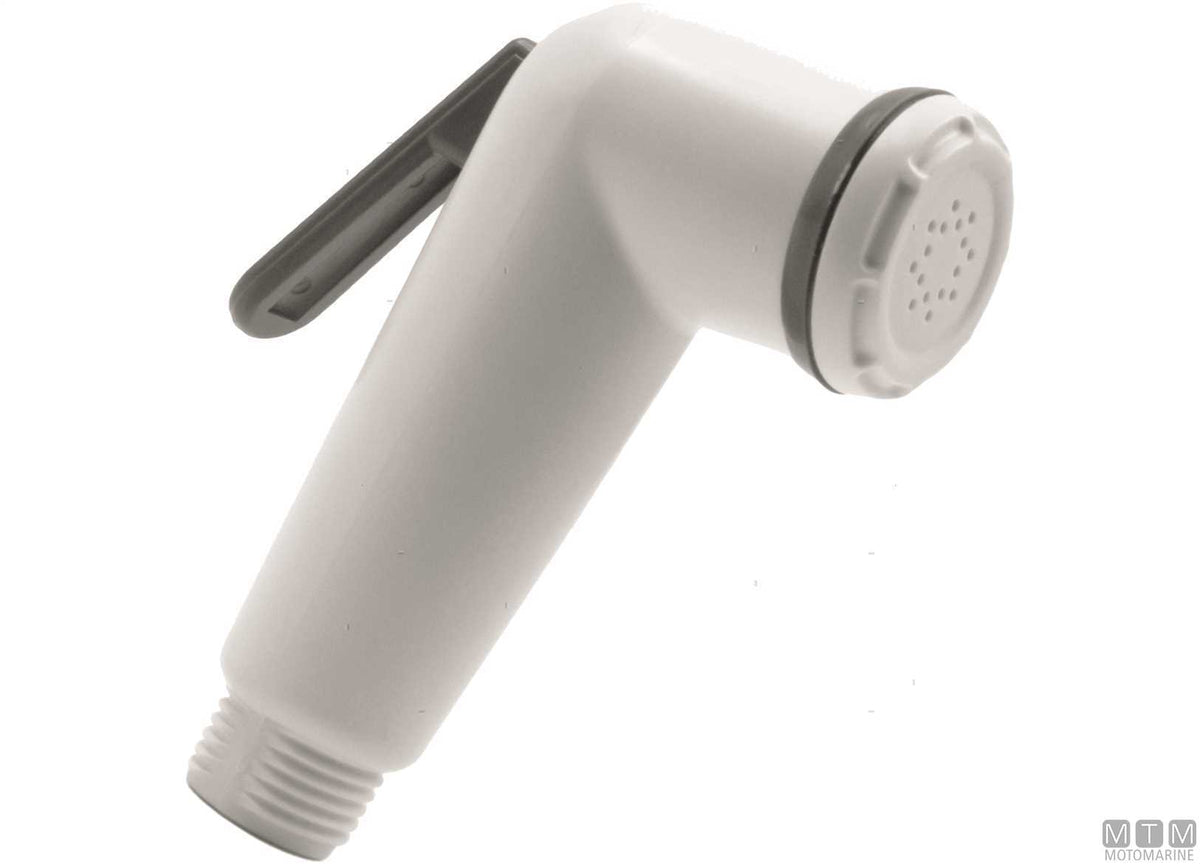 Alba shower head ABS white - original photo Motomarine Srl