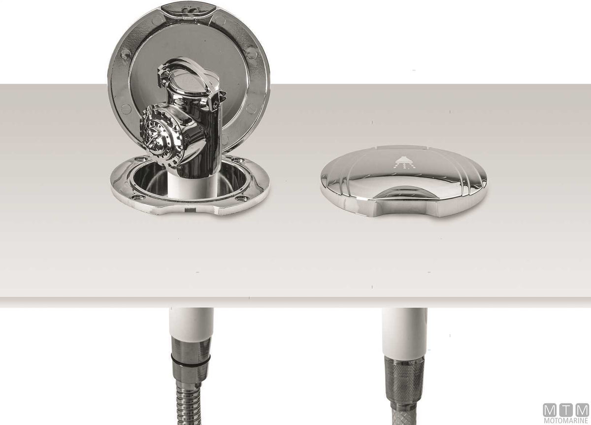 Shower kit Mona - chrome box - original photo Motomarine Srl