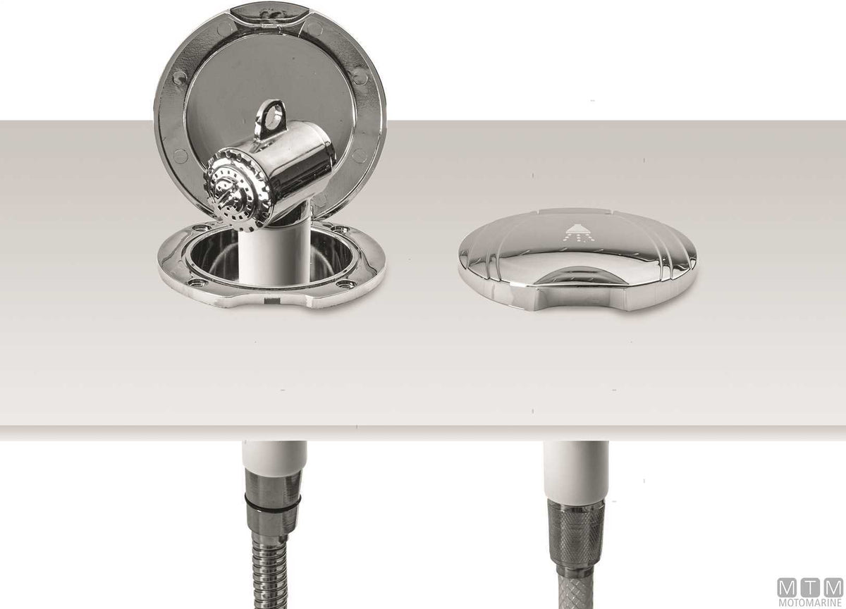 Shower kit Lisa - chrome box - original photo Motomarine Srl