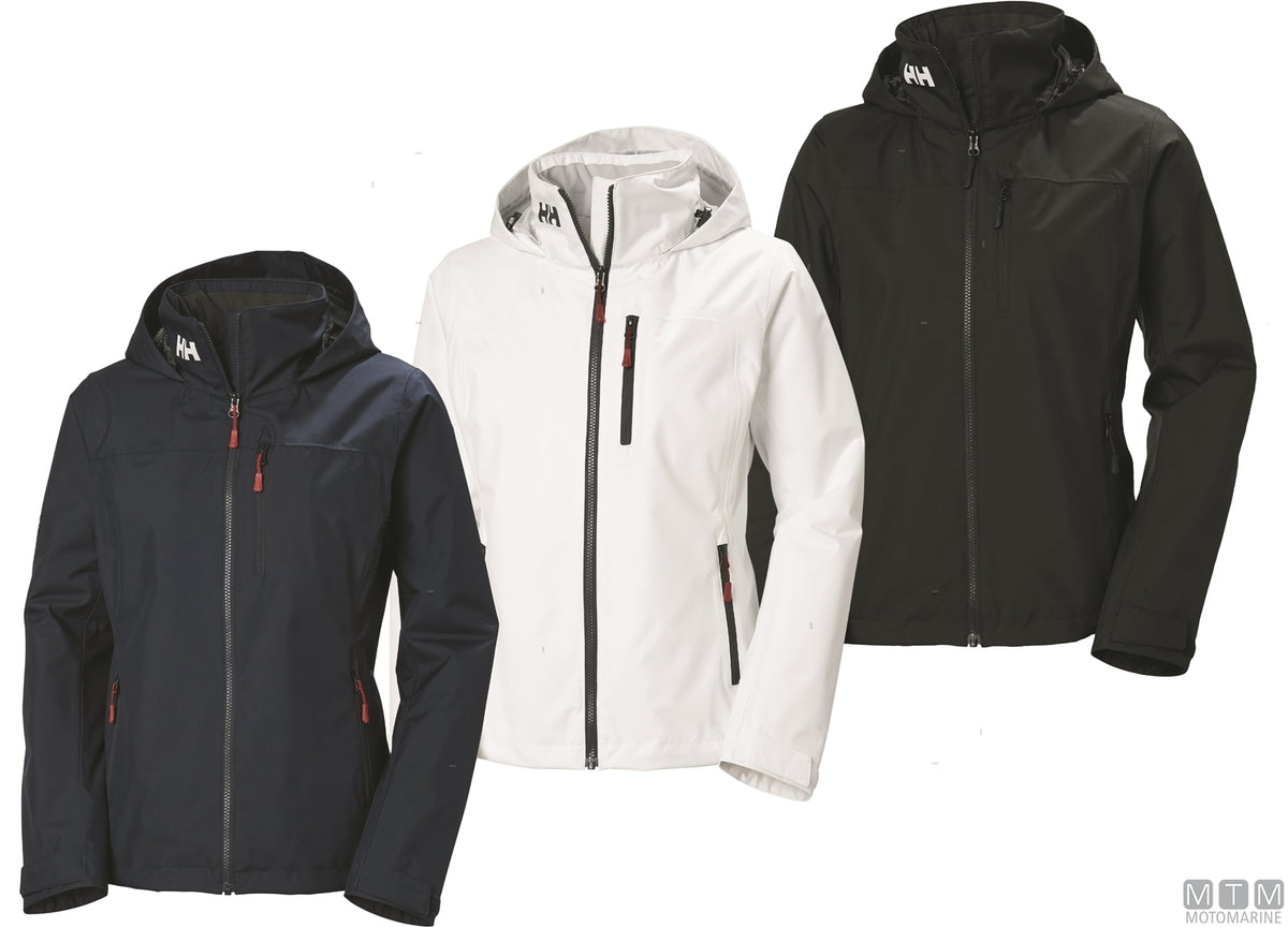 H/H Crew Midlayer 2.0 hooded jacket women's 990 black XS - original photo Motomarine Srl