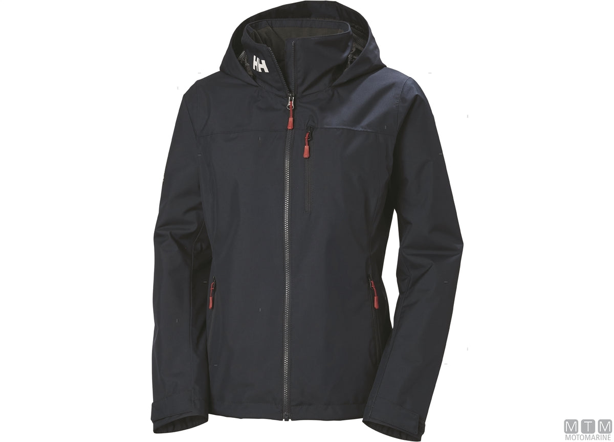 H/H Crew Midlayer 2.0 hooded jacket women's 990 black S - original photo Motomarine Srl