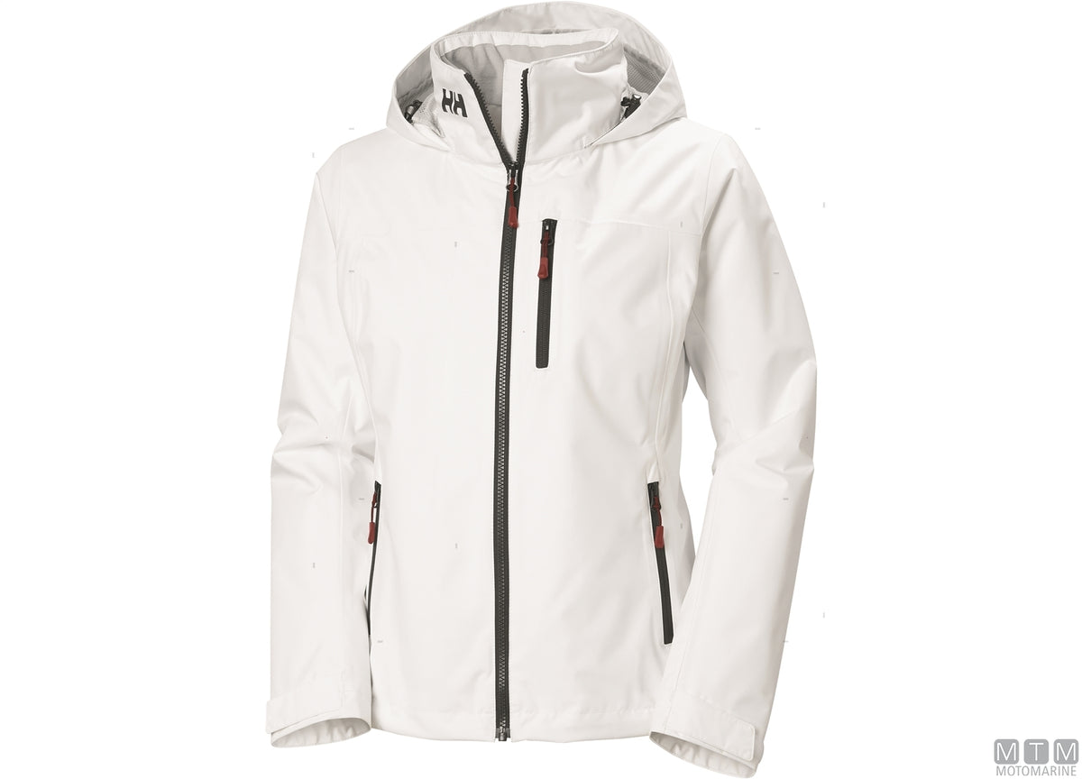 H/H Crew Midlayer 2.0 hooded jacket women's 001 white XL - original photo Motomarine Srl