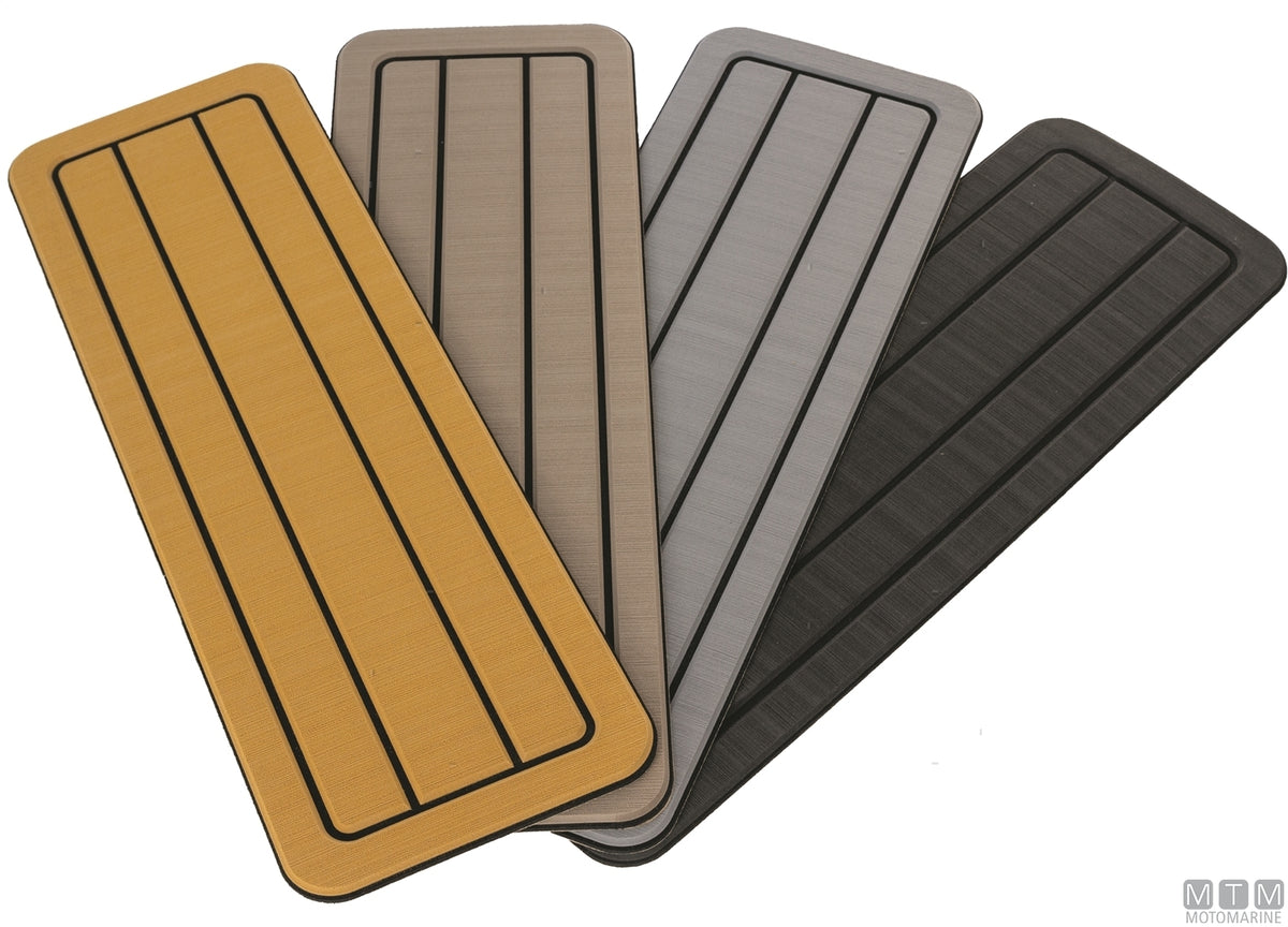 Adhesive EVA step cover 10x33 cm teak - original photo Motomarine Srl