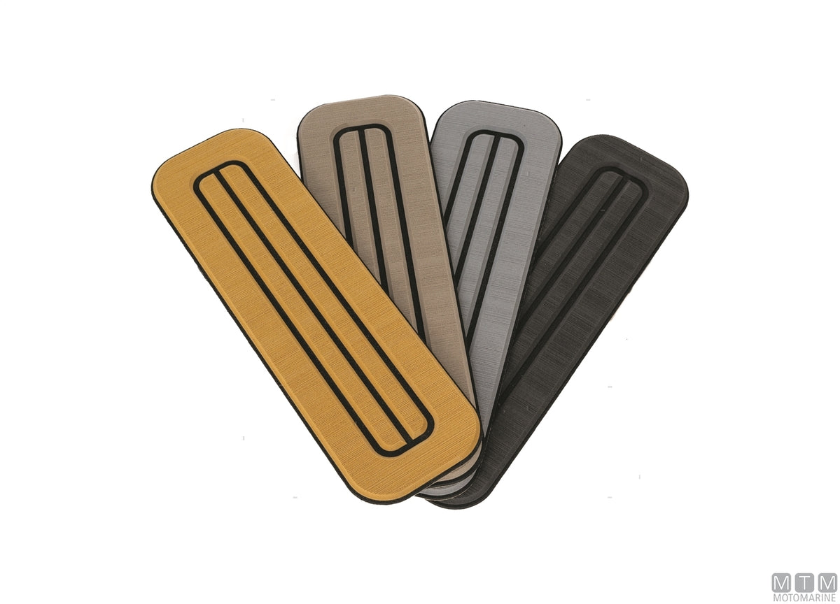 Adhesive EVA step cover 10x33 cm teak - original photo Motomarine Srl