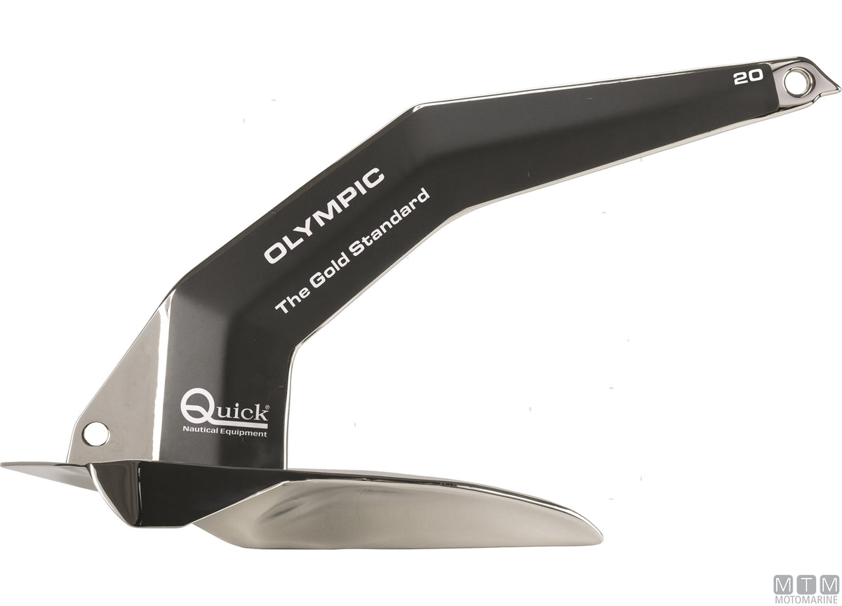 Olympic anchor 16 kg stainless steel 316 - original photo Motomarine Srl