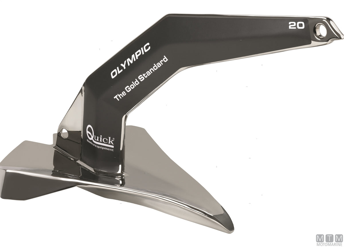 Olympic anchor 16 kg stainless steel 316 - original photo Motomarine Srl