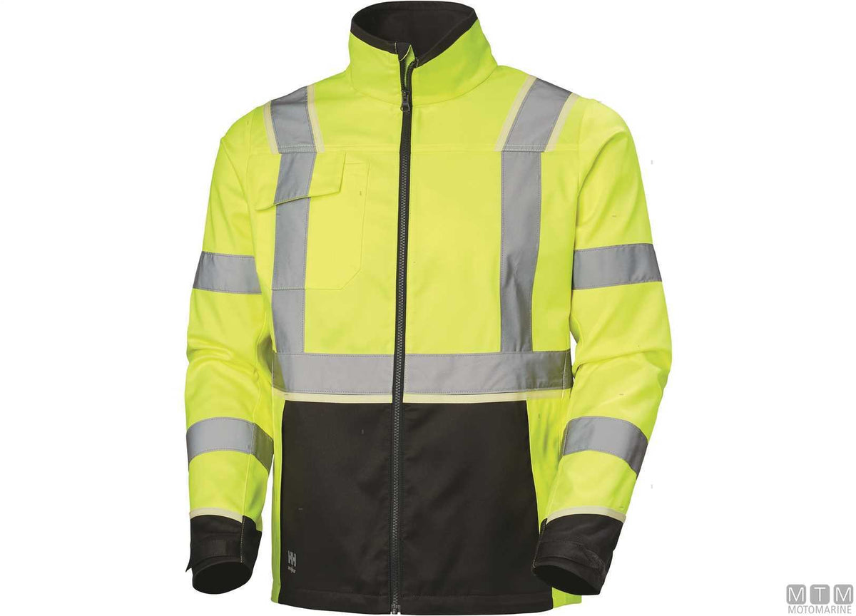 H/H WW UC-ME Jacket 369 hi-vis yellow L - original photo Motomarine Srl