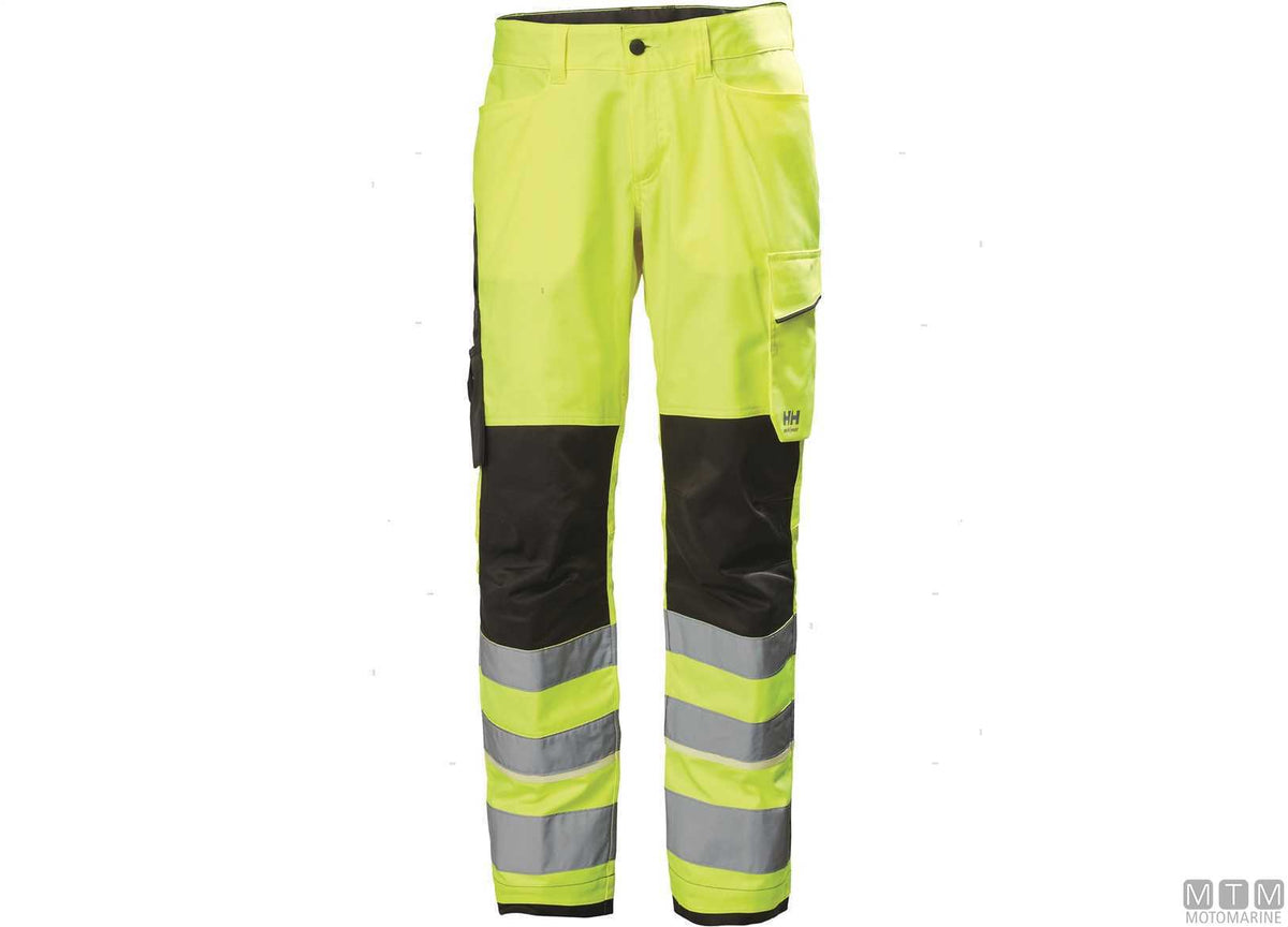 H/H WW UC-ME Trousers 369 hi-vis yellow 50 - original photo Motomarine Srl