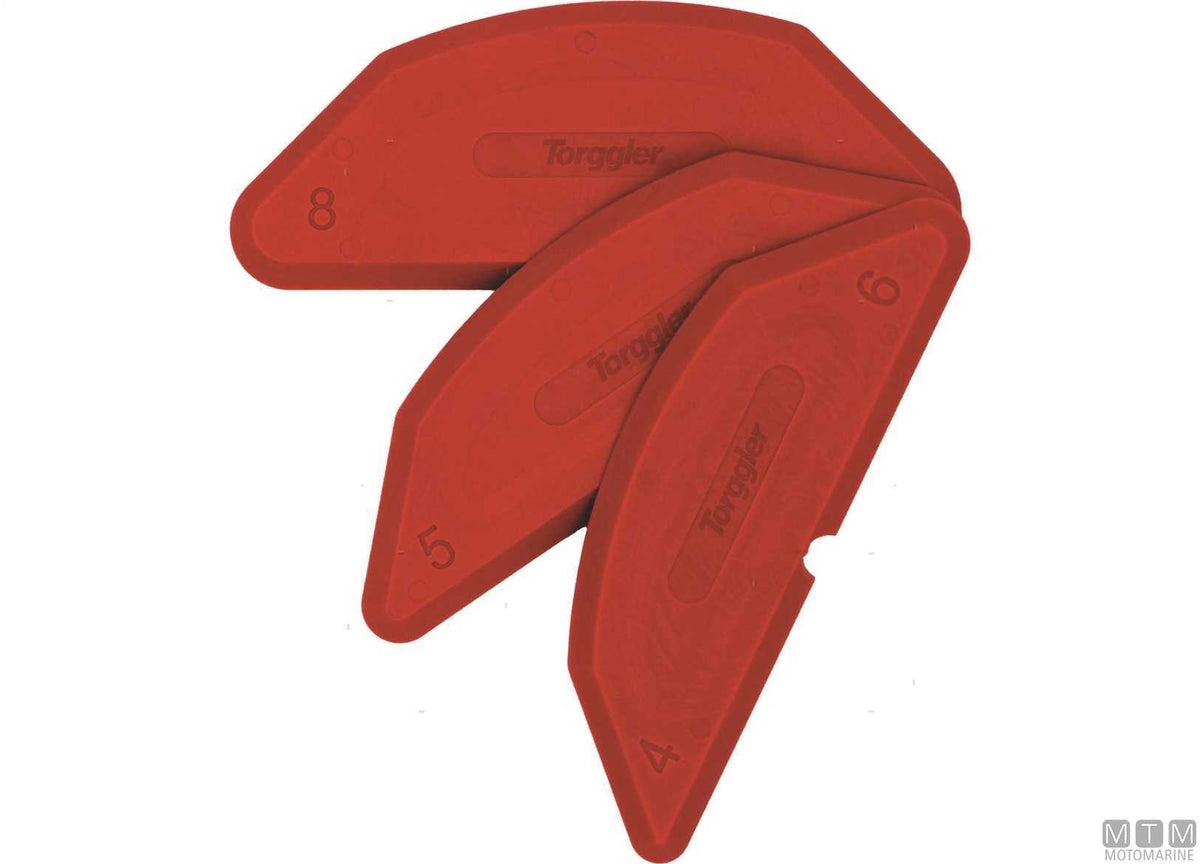 Torggler rounded spatulas - original photo Motomarine Srl