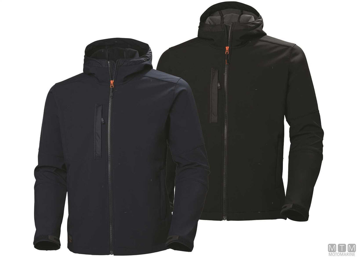 H/H Kensington Softshell Hooded Jacket 590 navy XL - original photo Motomarine Srl