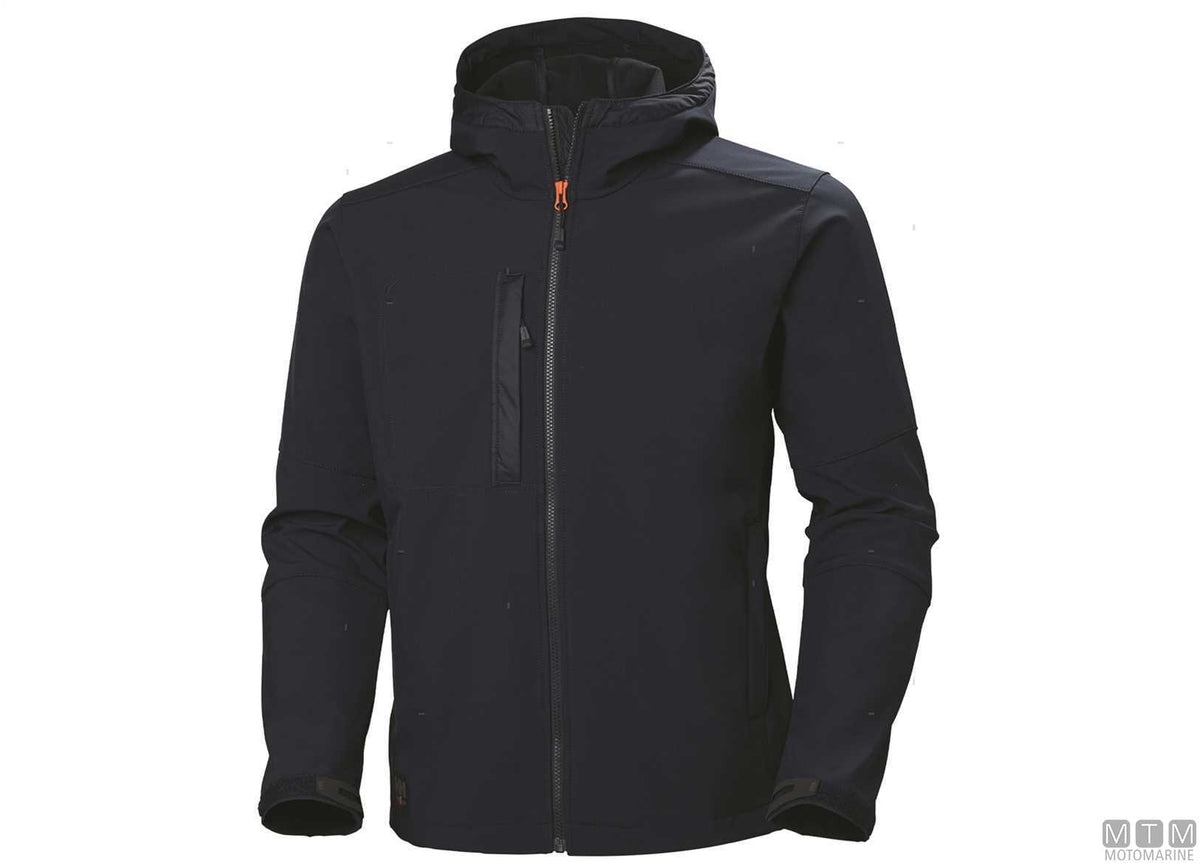 H/H Kensington Softshell Hooded Jacket 990 black 2XL - original photo Motomarine Srl