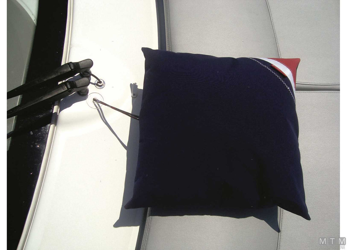 Navishell cushion navy blue - original photo Motomarine Srl