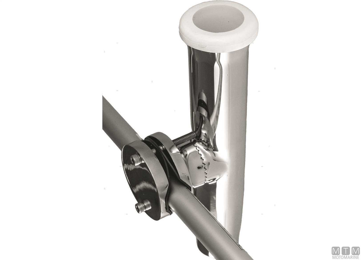 Trump rod holder for Ø25-32 mm tube, stainless steel - original photo Motomarine Srl