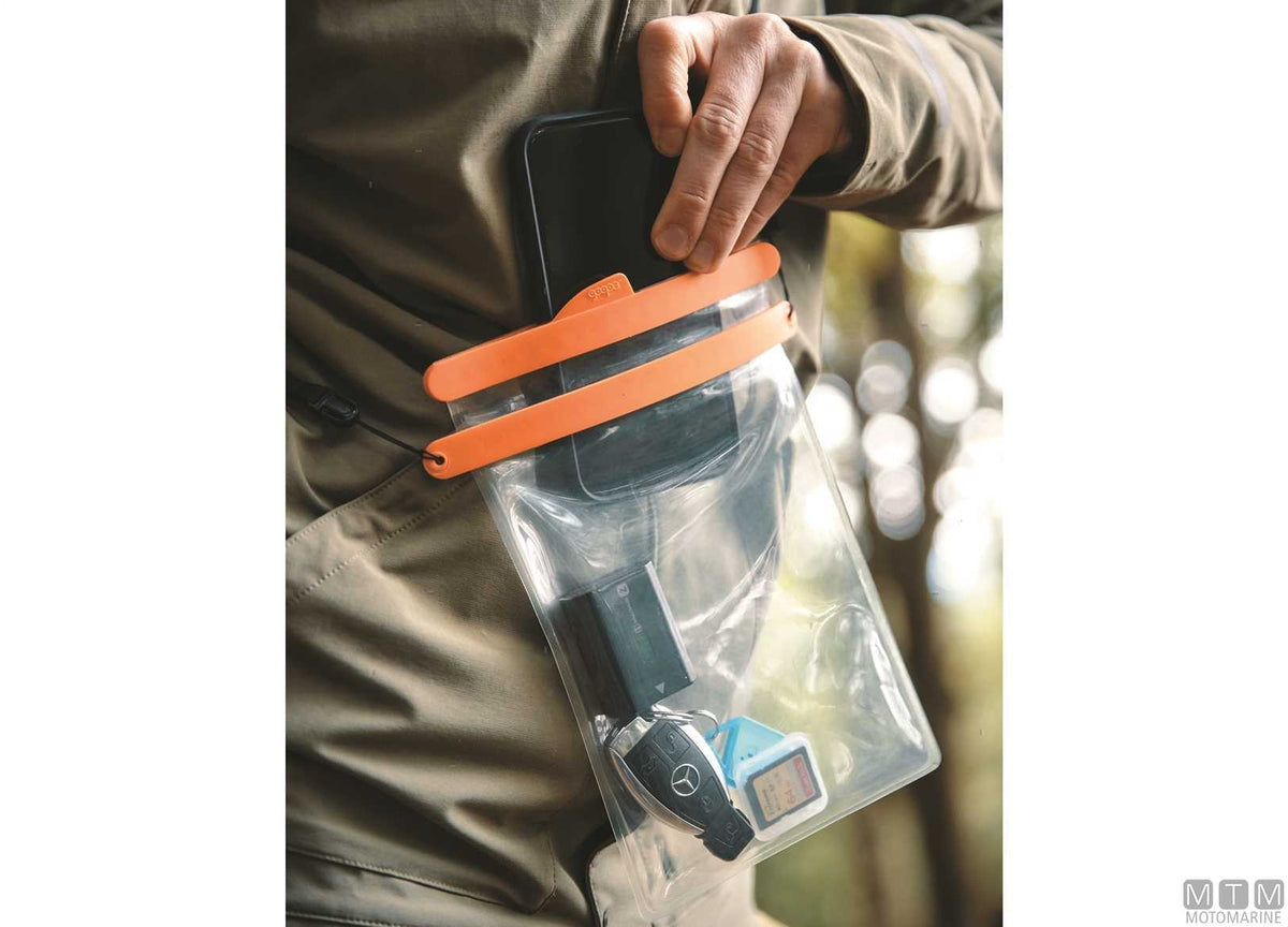 Fidlock Dry Bag Maxi white waterproof case - original photo Motomarine Srl