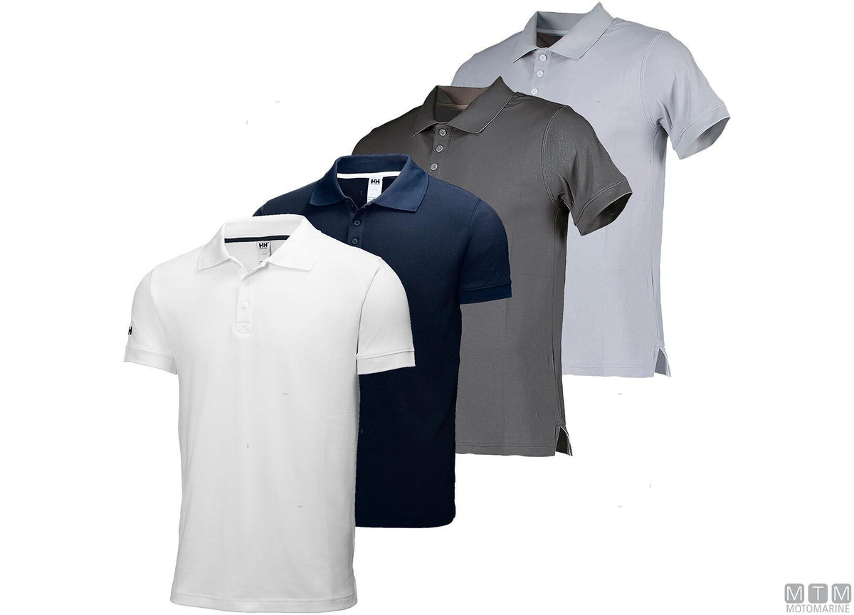 H/H Crewline polo shirt 853 grey L - original photo Motomarine Srl