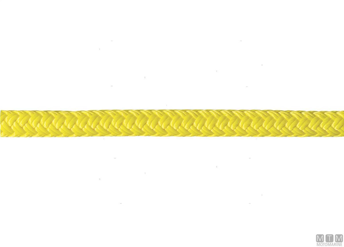 Floating yellow mooring braid polypropylene Ø16 mm 150 m - original photo Motomarine Srl