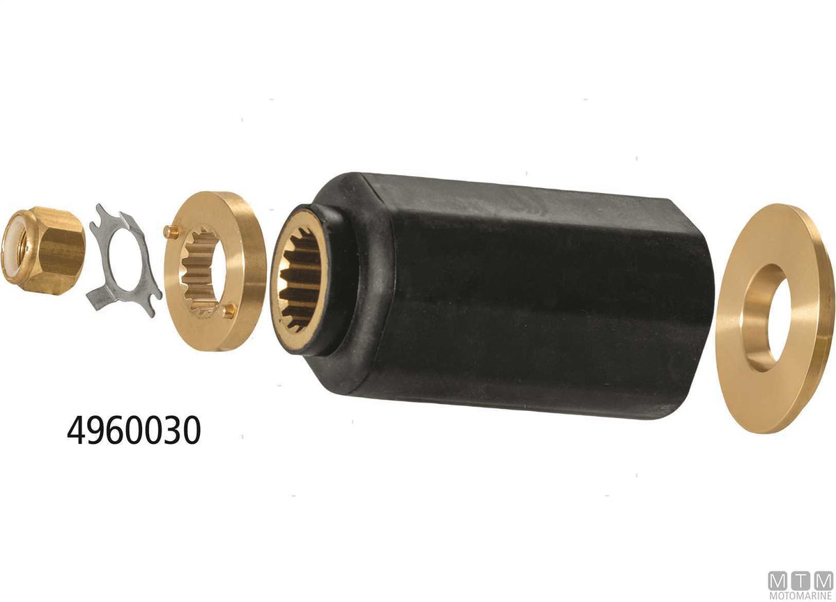Alice hub kit F21-15 teeth Mercury - original photo Motomarine Srl