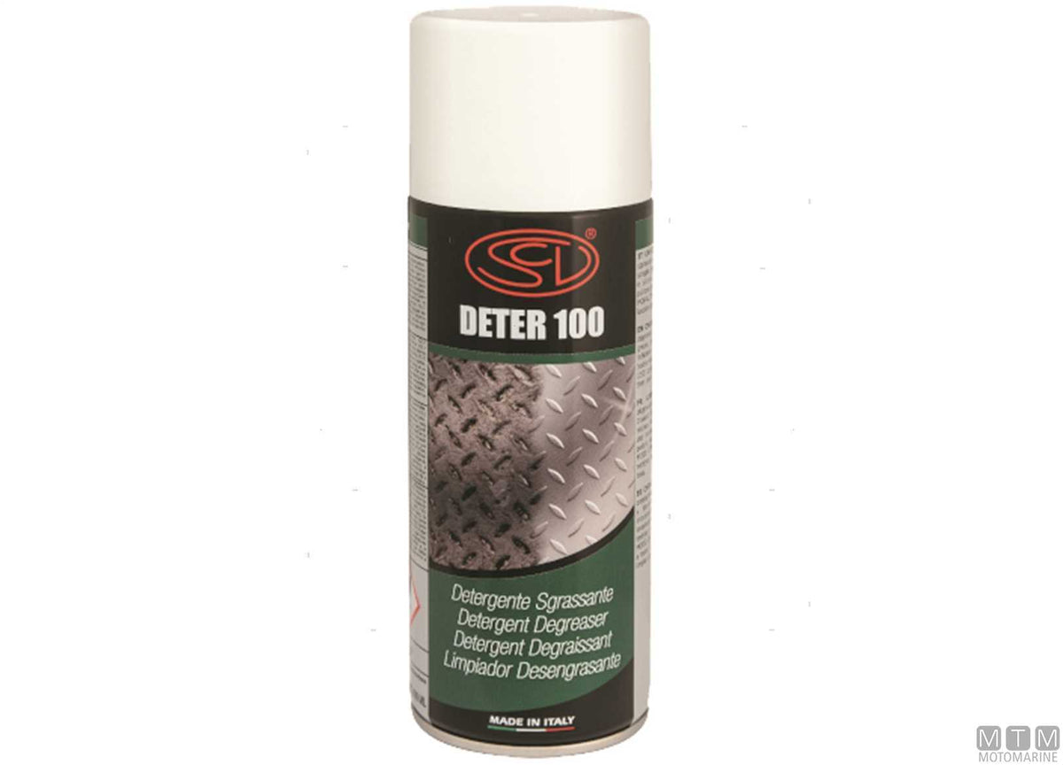 Deter 100 industrial cleaner spray 400 ml - original photo Motomarine Srl