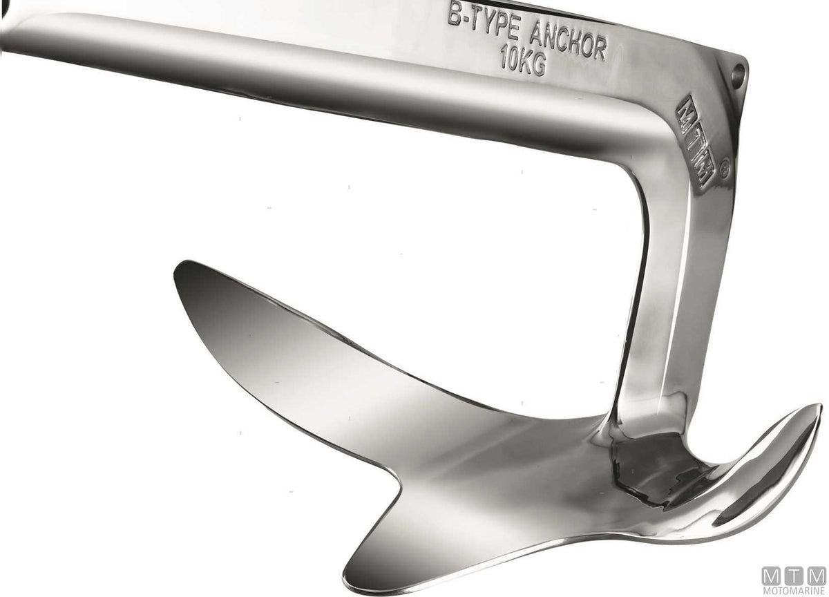 Bruce MTM anchor 7.5 kg stainless steel 316 - original photo Motomarine Srl