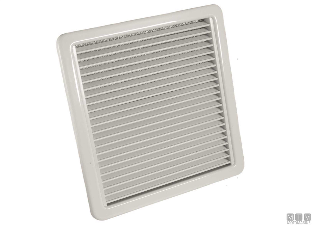 VF air suction grille 300x300 mm white - original photo Motomarine Srl