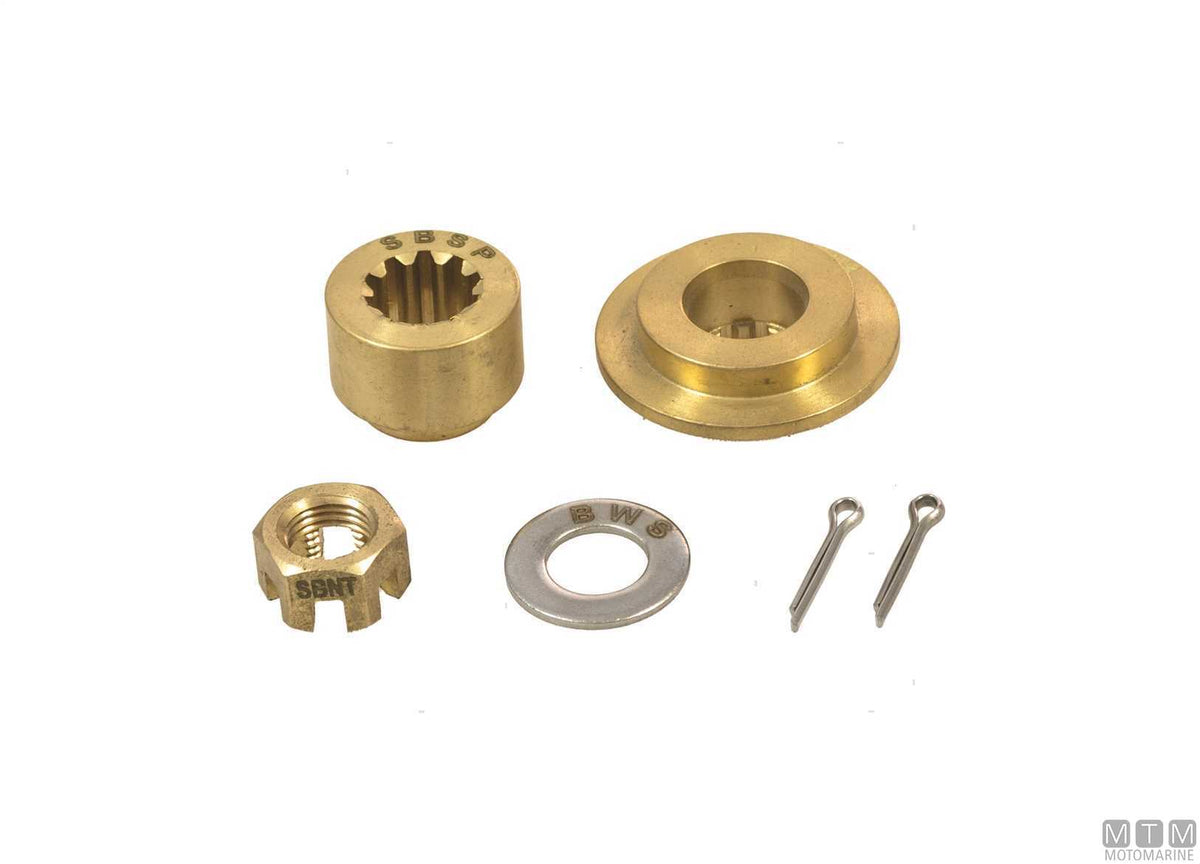 Propeller mounting kit Suzuki 10 teeth 25-30 HP - original photo Motomarine Srl