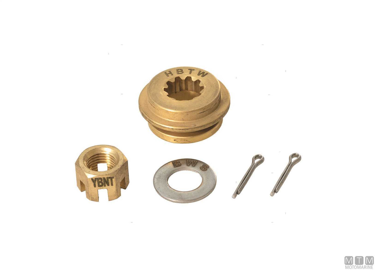 Propeller mounting kit Honda 10 teeth 25-30 HP - original photo Motomarine Srl