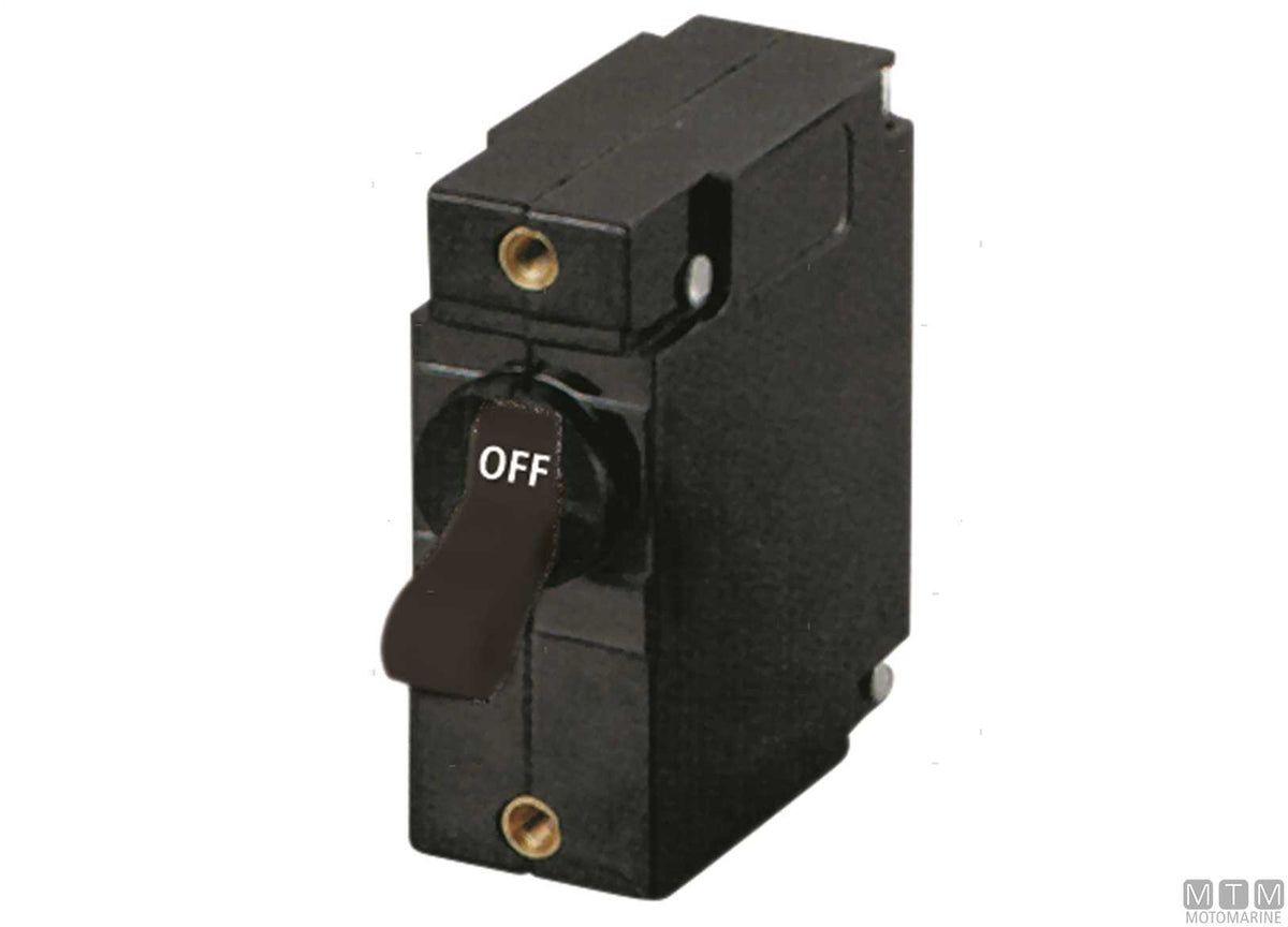Resettable magnetic circuit breaker AA021 10 A - original photo Motomarine Srl