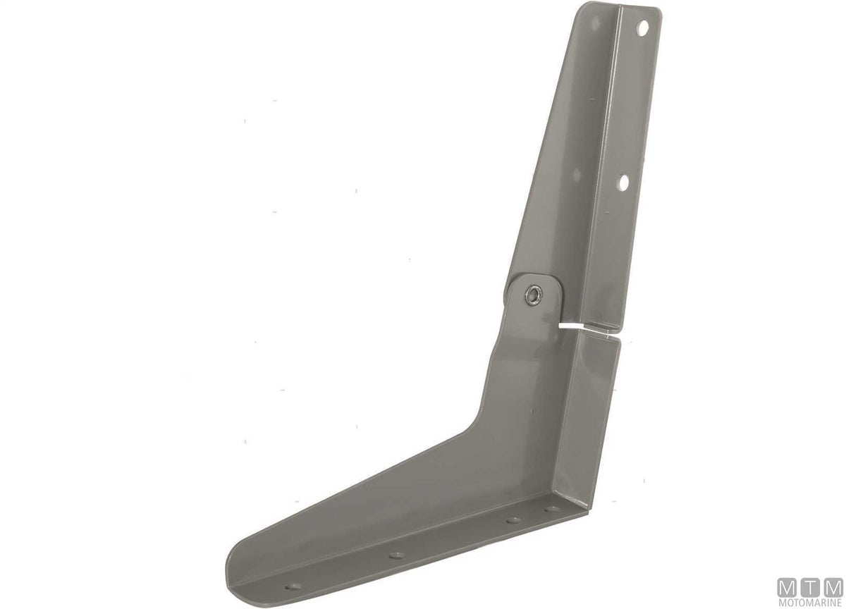 Reinforced no-pinch aluminium seat hinges 254x203 mm - original photo Motomarine Srl