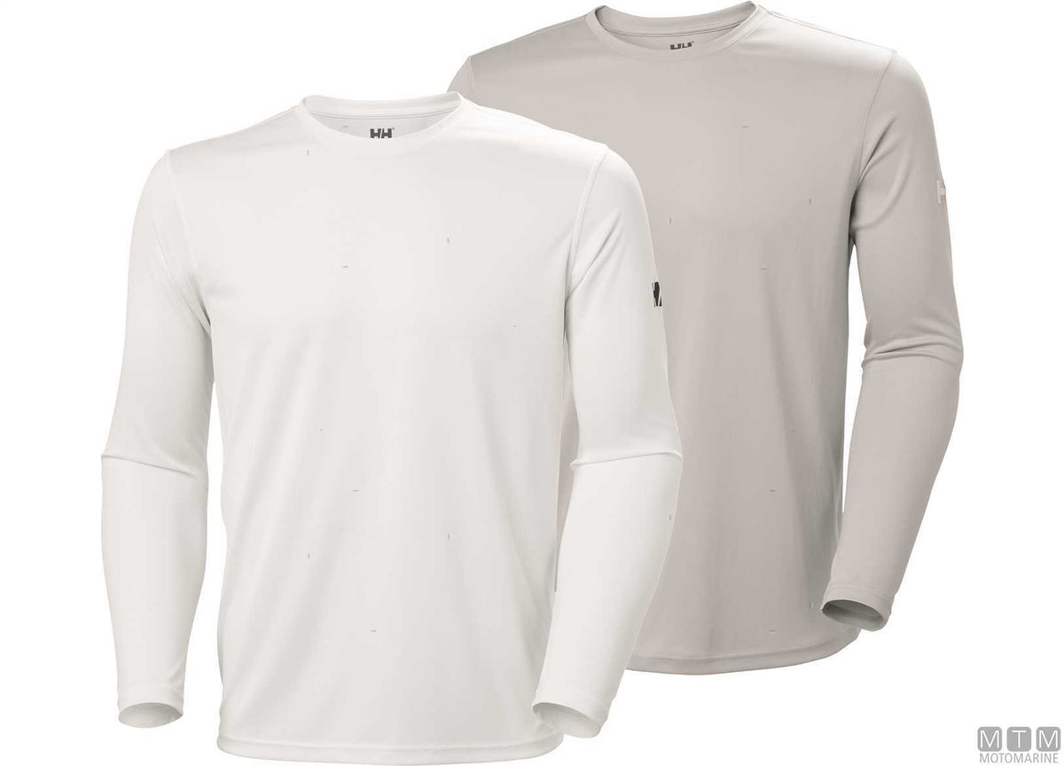 H/H Tech Crew 2.0 shirt 853 grey 2XL - original photo Motomarine Srl