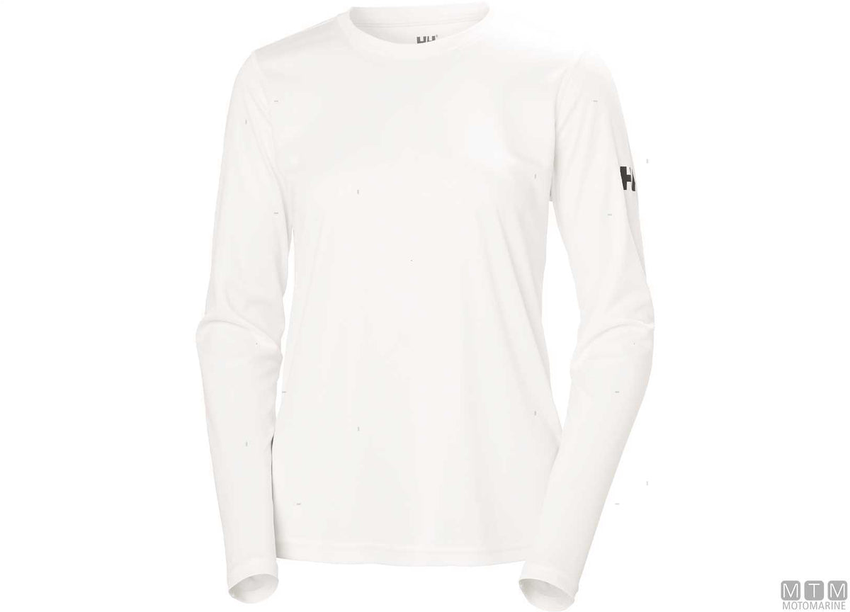 H/H Tech Crew 2.0 women's shirt 001 white L - original photo Motomarine Srl