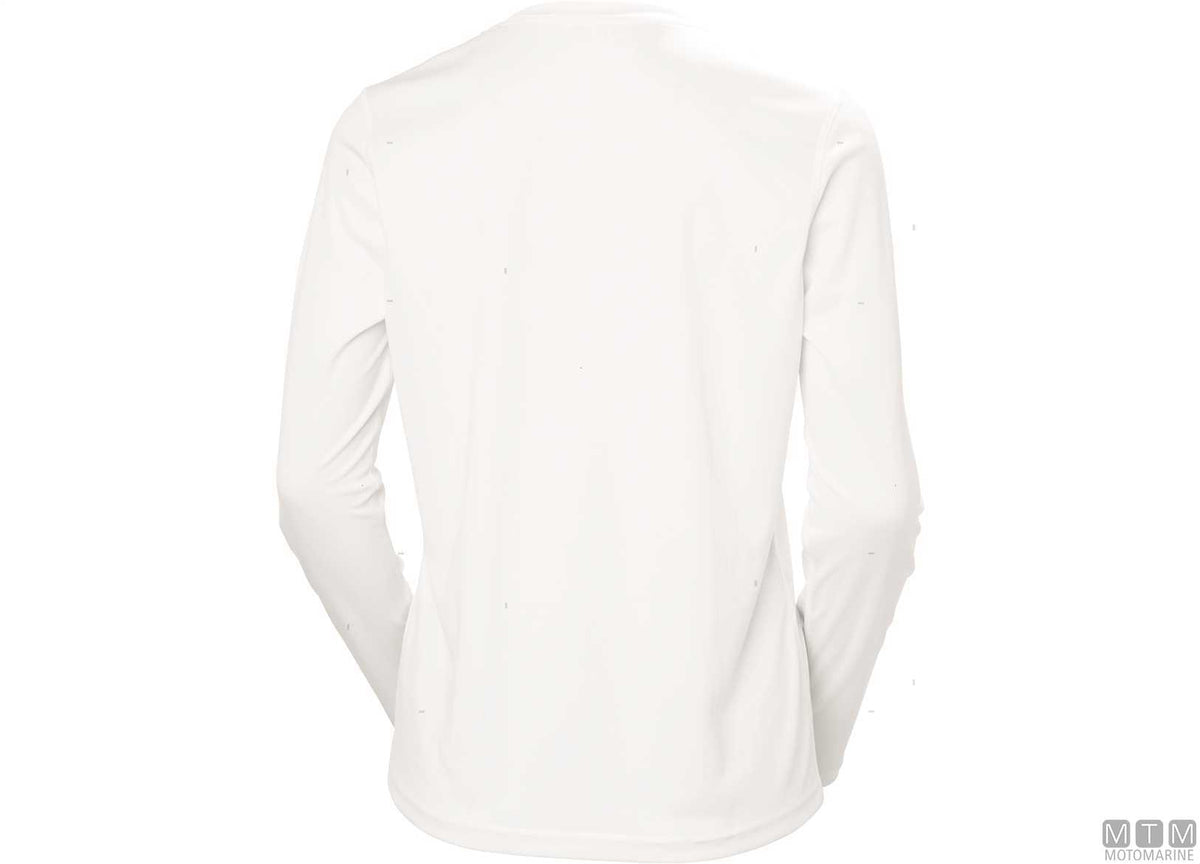 H/H Tech Crew 2.0 women's shirt 001 white XS - original photo Motomarine Srl