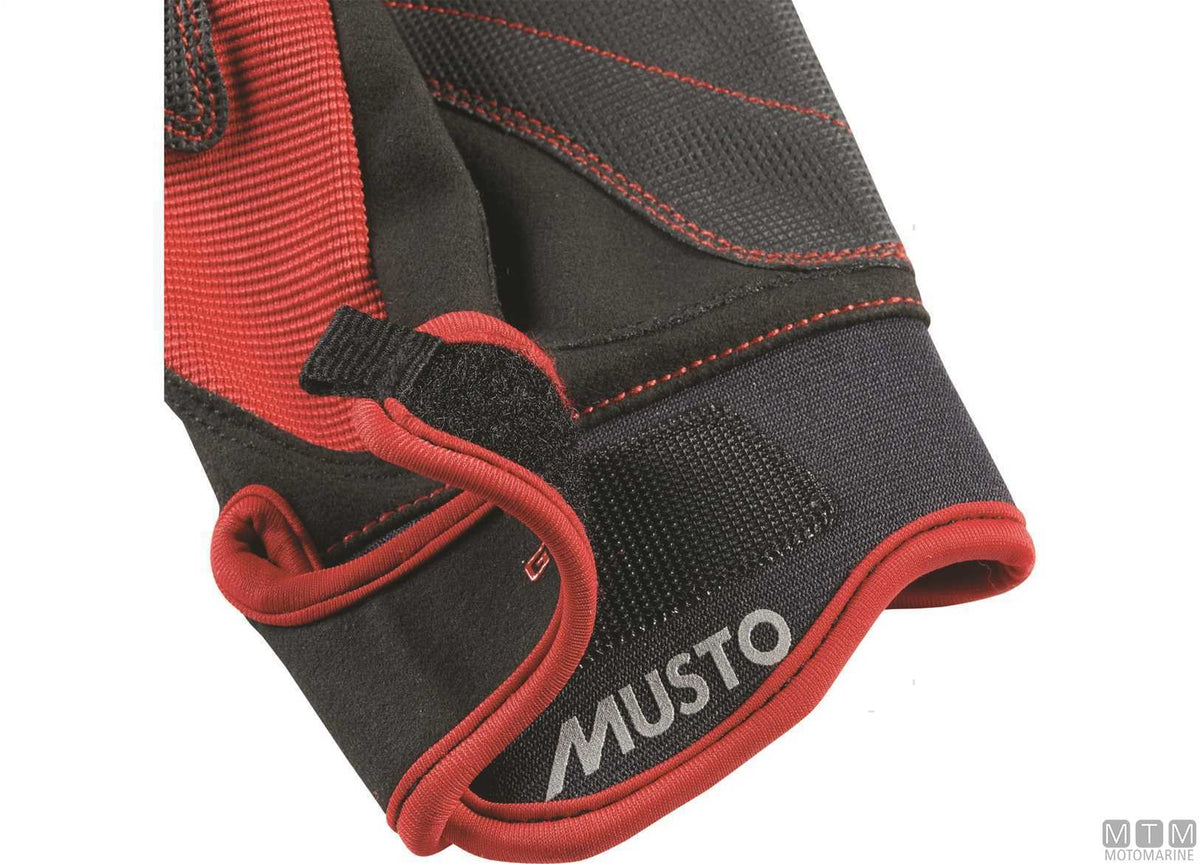 Musto Performance 2.0 Full Finger Gloves 169 Red L - original photo Motomarine Srl