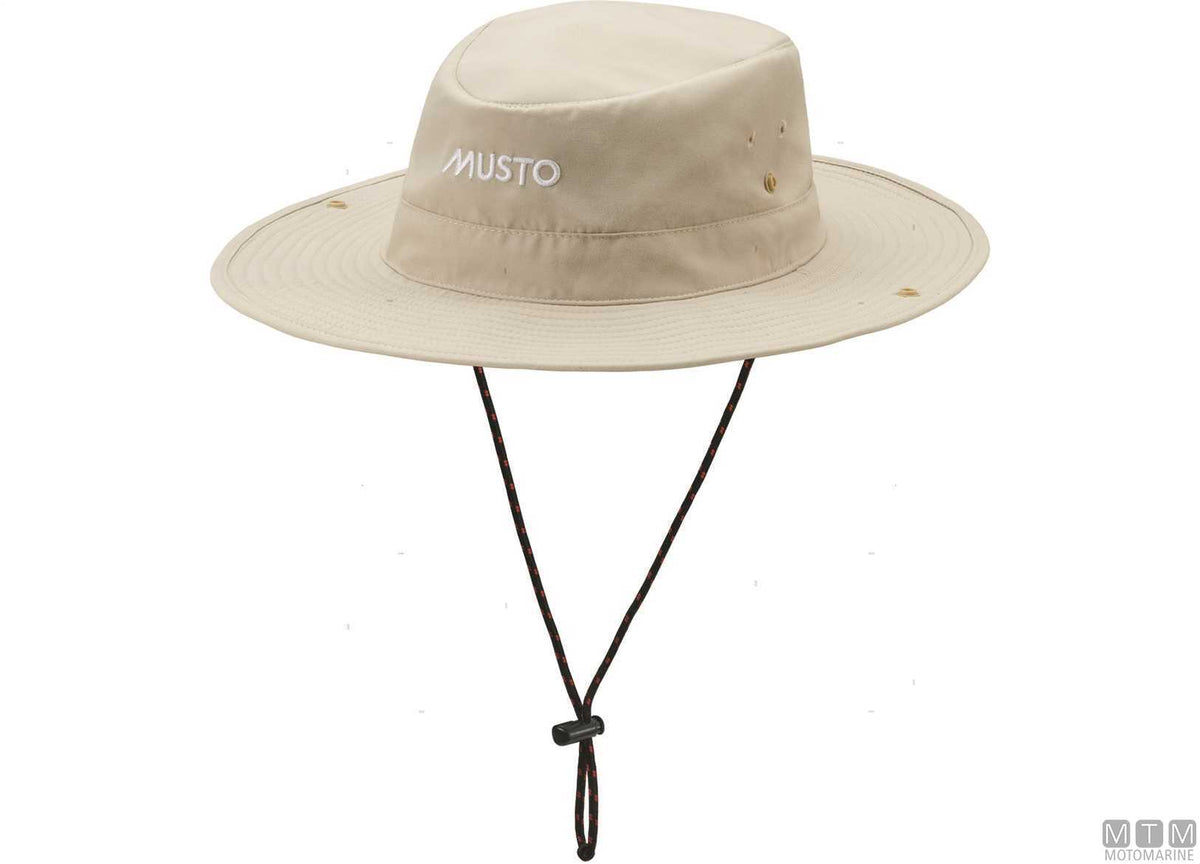 Musto Fast Dry Brimmed Hat 002 White S/M - original photo Motomarine Srl