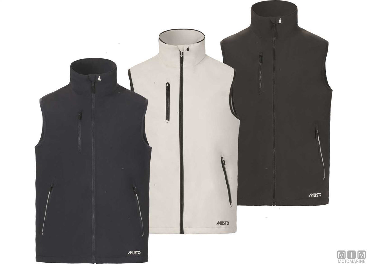 Musto Sardinia Gilet 813 Platinum S - original photo Motomarine Srl