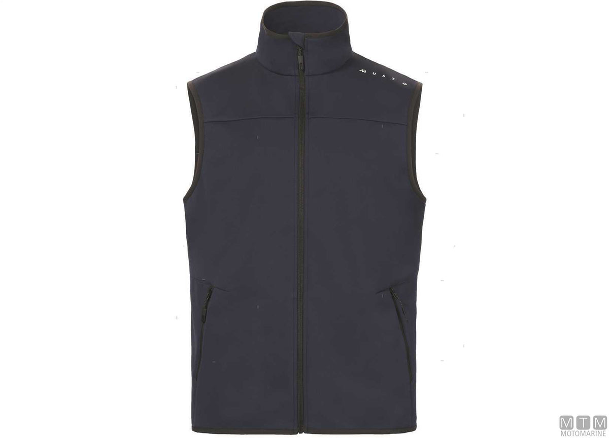 Vest Musto Evo Crew Softshell 990 Black M - original photo Motomarine Srl