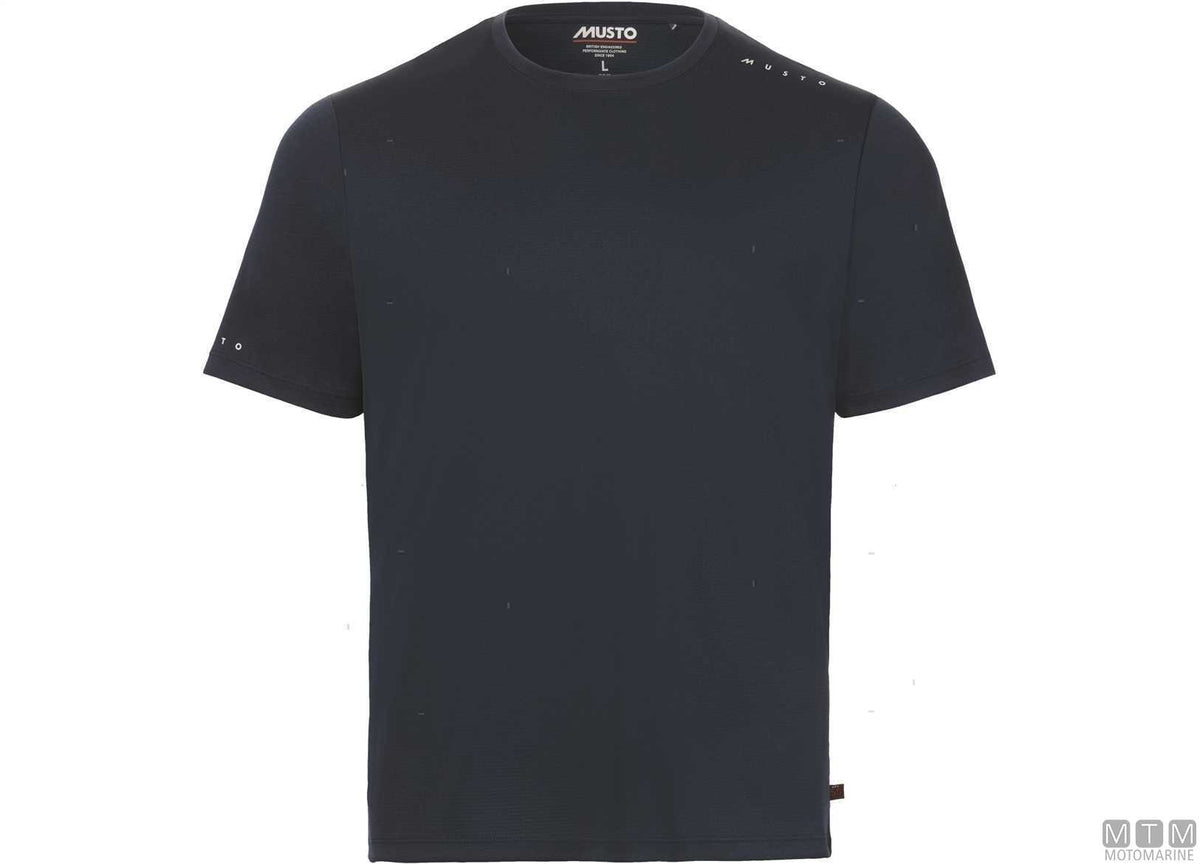 Musto Crew Sunblock T-shirt 597 navy blue XL - original photo Motomarine Srl