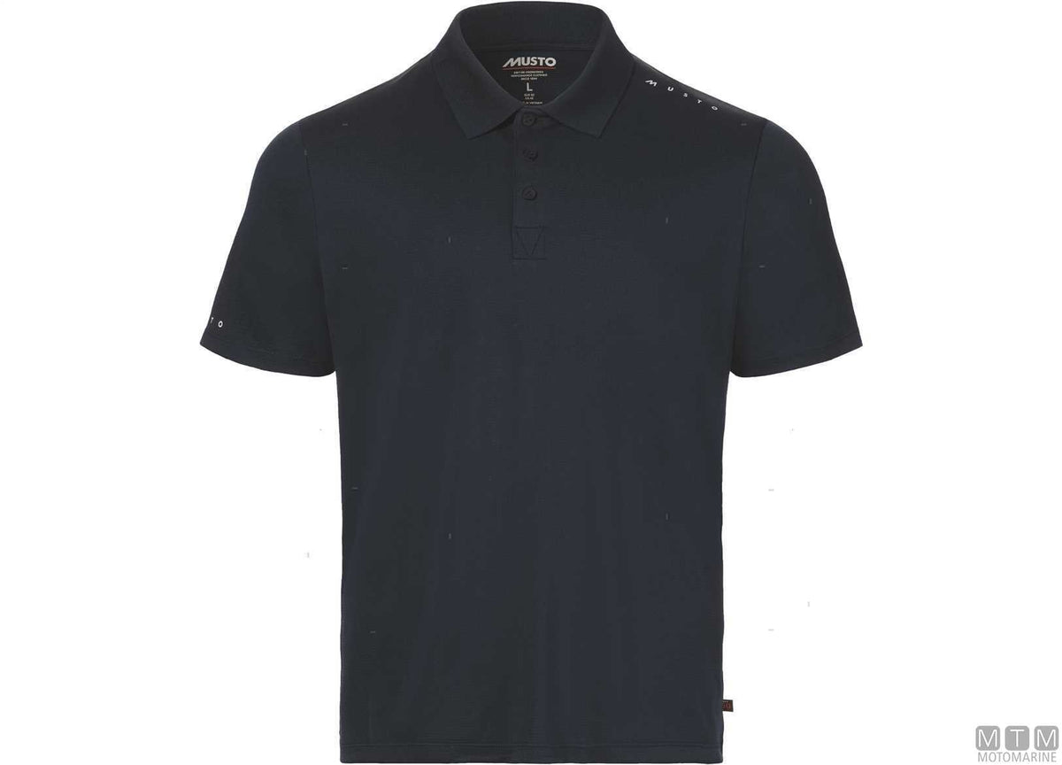 Musto Crew Sunblock Polo 002 white M - original photo Motomarine Srl