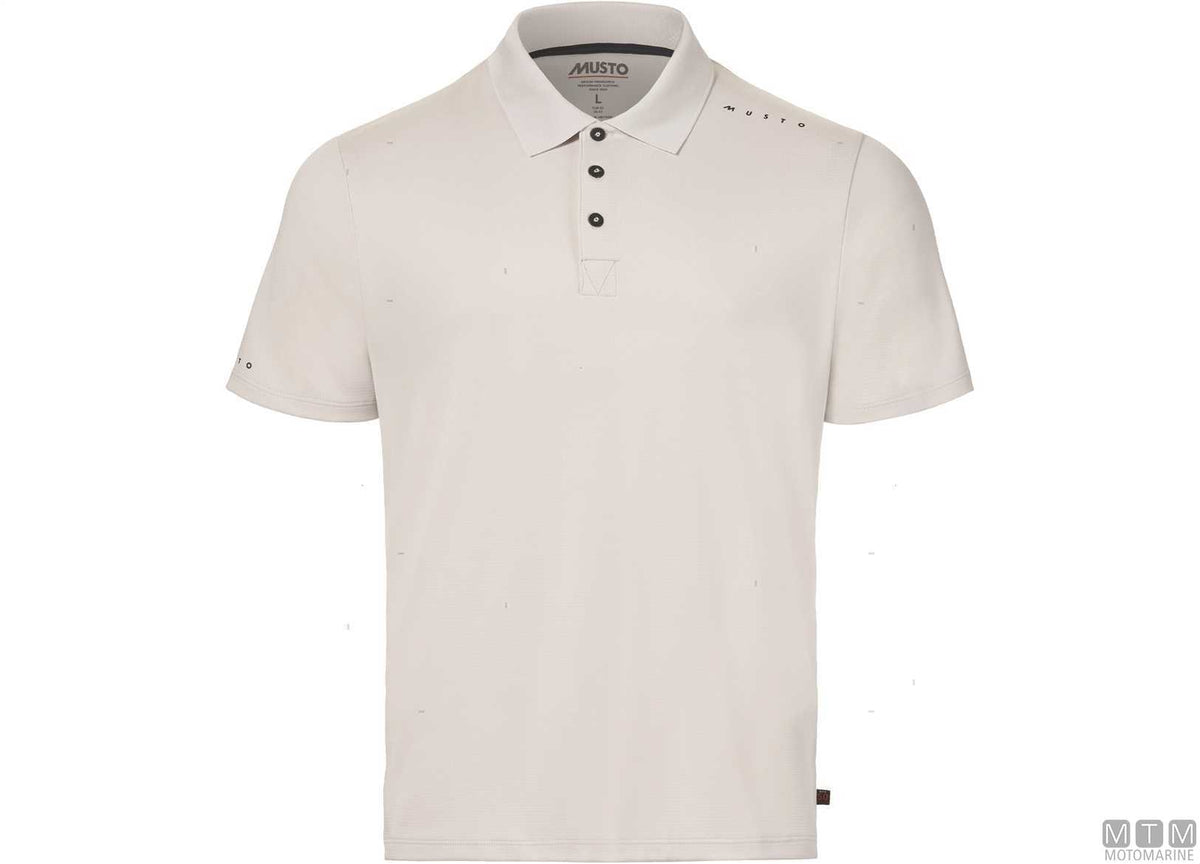 Musto Crew Sunblock Polo 597 navy blue L - original photo Motomarine Srl