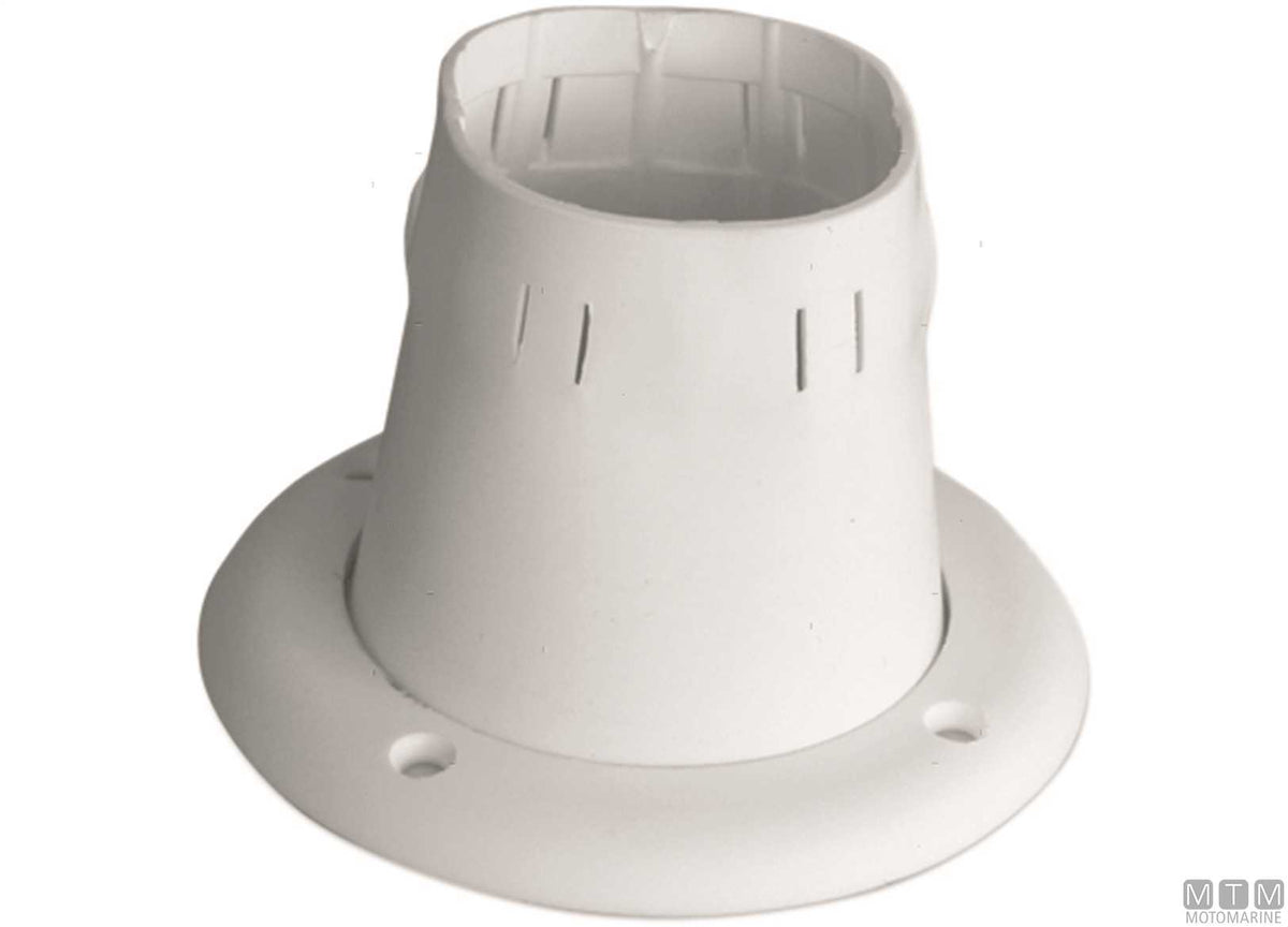 Bulkhead fitting cover clamp white Ø105 mm - original photo Motomarine Srl
