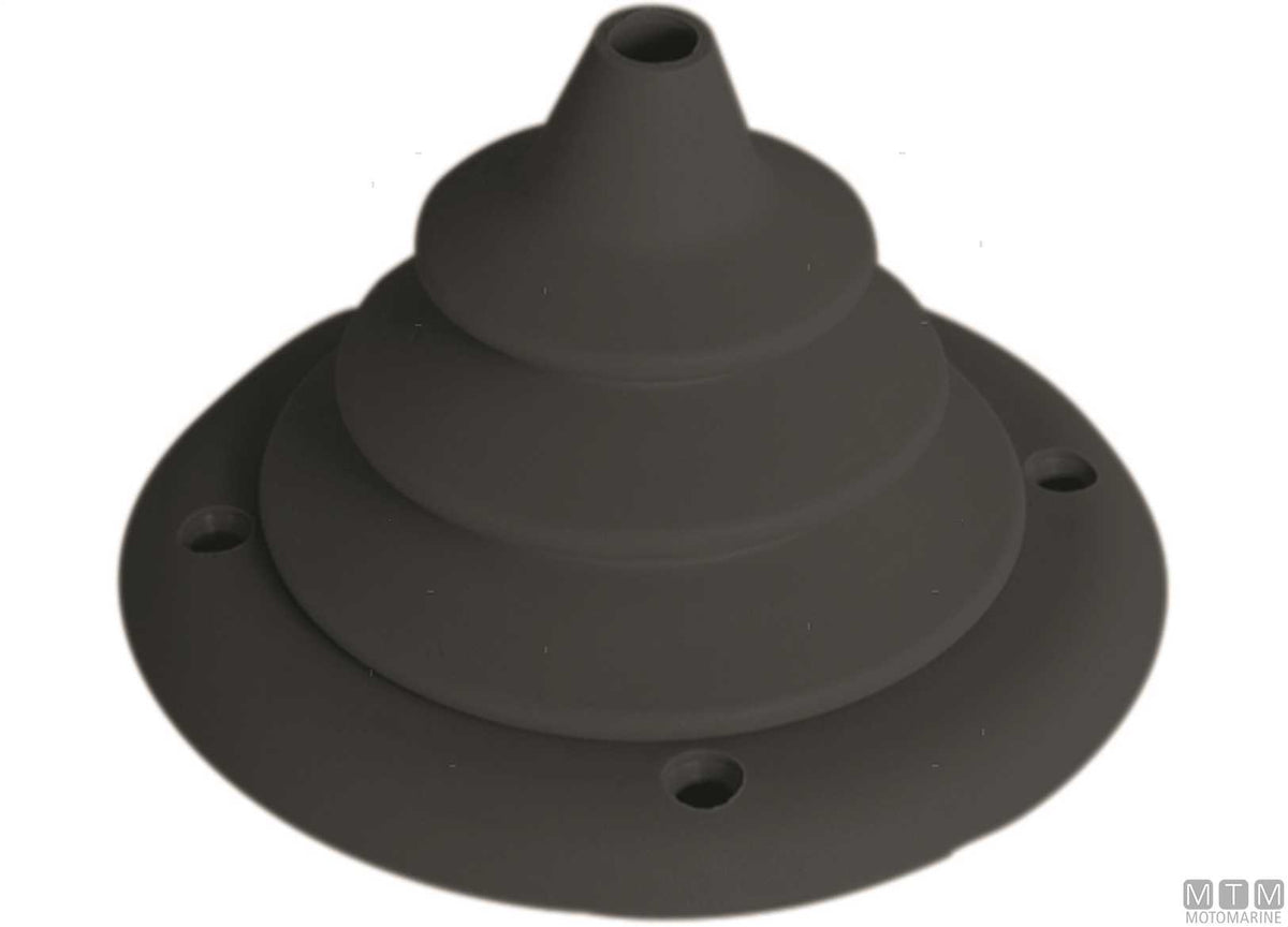 Bulkhead fitting cover M grey Ø102 mm - original photo Motomarine Srl