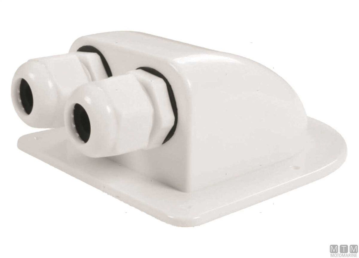 Single top mount fairlead white - original photo Motomarine Srl