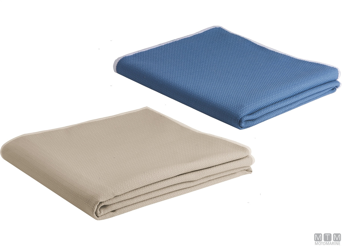 MB Aruba stain-resistant tablecloth 155x130 blue - original photo Motomarine Srl